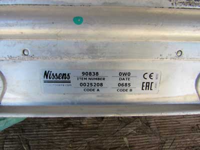 BMW Transmission Oil Cooler 17217638580 F10 528 550i F12 650i5